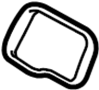 Image of Engine Intake Manifold Gasket image for your 2017 Mazda 3  Sport Sedan 
