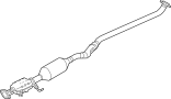 Image of Catalytic Converter image for your 2008 Mazda CX-9   