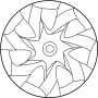 View Wheel Cover Full-Sized Product Image 1 of 1