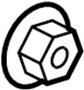 View Nut. Hub.  Full-Sized Product Image
