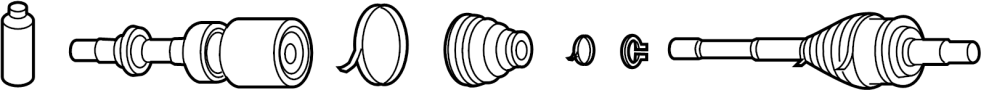 View CV Joint Kit (Right) Full-Sized Product Image