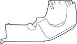 Image of Steering Column Cover (Lower) image for your 2004 Mazda 6 3.0L Duratec V6 A/T S Wagon 