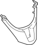 Image of Steering Wheel Trim (Front, Lower) image for your 2014 Mazda 2   