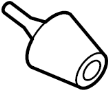 View Glove Box Door Bumper (Lower) Full-Sized Product Image