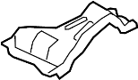 Image of Parking Brake Handle Assembly Bracket image for your Mazda