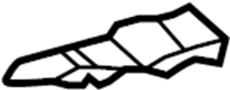 View Roof Molding Cap (Left) Full-Sized Product Image 1 of 1
