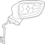 Image of Door Mirror image for your 2021 Mazda MX-5 Miata  Club Convertible 