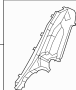 Image of Body C-Pillar Trim Panel (Left, Upper, Lower) image for your Mazda 3