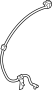 Image of ABS Wheel Speed Sensor (Rear) image for your 2009 Mazda MX-5 Miata  Grand Touring Convertible 
