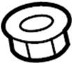 View Nut. Mount. Shock. (Upper) Full-Sized Product Image