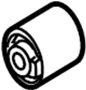 Image of Suspension Control Arm Bushing (Upper) image for your Mazda