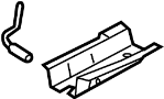 Image of Frame Rail End (Left, Rear) image for your 2014 Mazda 5   