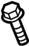 View Striker. Bolt. Liftgate. Screw. Plate.  Full-Sized Product Image
