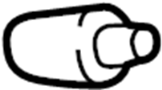 View Liftgate Bump Stop Full-Sized Product Image