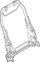 View Seat Back Frame (Right, Front) Full-Sized Product Image