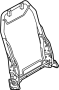 View Seat Back Frame (Front) Full-Sized Product Image 1 of 2