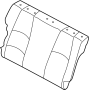 View Seat Back Cushion Cover (Rear) Full-Sized Product Image 1 of 1