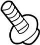 Image of Fog Light Bolt image for your 2002 Mazda B4000   