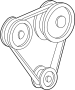 View Accessory Drive Belt Full-Sized Product Image 1 of 3