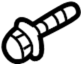 Image of Resistor screw. SCREW, TAPPING. image for your 2008 Mazda Mazda 3