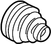 Image of Boot. JOINT. A kit of one or multiple. image for your 2002 Mazda 626   