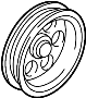 Image of Power Steering Pump Pulley image for your 2023 Mazda CX-30  2.5 Turbo Sport Utility 