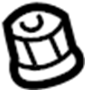 View Windshield Wiper Arm Nut Full-Sized Product Image