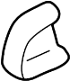 View Seat Belt Anchor Plate Cover Full-Sized Product Image 1 of 2