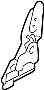 Image of Seat Back Recliner image for your 1997 Mazda MX-6