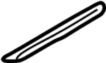 Image of Sunroof Cable Guide image for your 2018 Mazda MX-5 Miata   