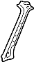 Image of Body A-Pillar (Left) image for your 2004 Mazda MPV  LX Mini Passenger Van 