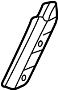 Image of Body A-Pillar Bracket (Left, Upper) image for your 1991 Mazda Navajo   