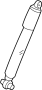 Image of Suspension Shock Absorber (Rear) image for your 2005 Mazda MPV   