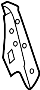 Image of Bumper Splash Shield (Right) image for your 1989 Mazda B2200   