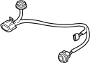 Image of Headlight Wiring Harness image for your 2008 Mazda 3 2.0L A/T i Sedan 