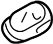 Image of A/C Refrigerant Line Grommet image for your 2005 Mazda B3000   