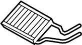 Image of HVAC Heater Core image for your 1991 Mazda Protege   