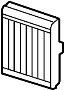 Image of A/C Evaporator Core (Rear) image for your 1996 Mazda B3000   