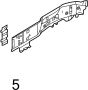 Image of Frame Side Member Reinforcement (Front) image for your 2024 Mazda CX-5   