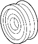Image of Alternator Pulley image for your 2014 Mazda 3   