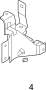 Image of Mount bracket protector. Included with: Mount. image for your 2009 Mazda CX-9  Grand Touring Sport Utility 