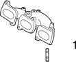 Image of Exhaust Manifold Stud image for your 2010 Mazda 3  S Hatchback 