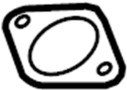 Image of Gasket. Seal. (Front, Rear, Lower). Exhaust Manifold Flange. image for your 2013 Mazda 3   