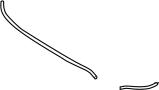 Image of Weatherstrip. Windshield. Seal. (Lower). Windshield Frame. image for your 2016 Mazda CX-3   