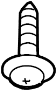 Image of Screw. Bracket. (Upper, Lower). A Screw used to secure. image for your 2021 Mazda CX-5 2.5L SKYACTIV A/T FWD Carbon Edition Turbo Sport Utility 