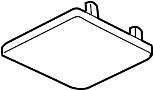 Image of Map Light Lens image for your 2013 Mazda 3   