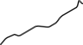 Image of Liftgate Washer Hose image for your 1995 Mazda