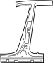 Image of Pillar. Panel. (Right). Body B-Pillar and Rocker. image for your 2012 Mazda 5  Sport Mini Passenger Van 