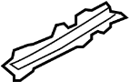 Image of Floor Side Rail Reinforcement (Front) image for your 2023 Mazda CX-5   