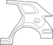 Image of Quarter Panel (Front, Rear) image for your 2014 Mazda CX-5   